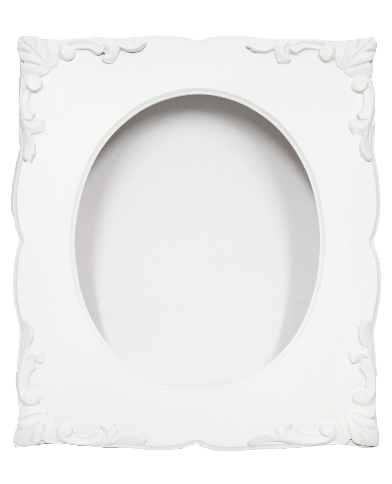 Marco Vintage oval con adorno